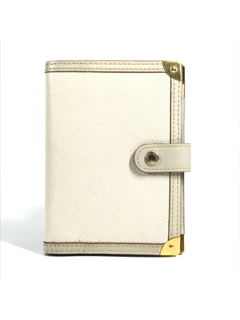 Louis Vuitton Notebook Cover Agenda PM Suhali Leather White